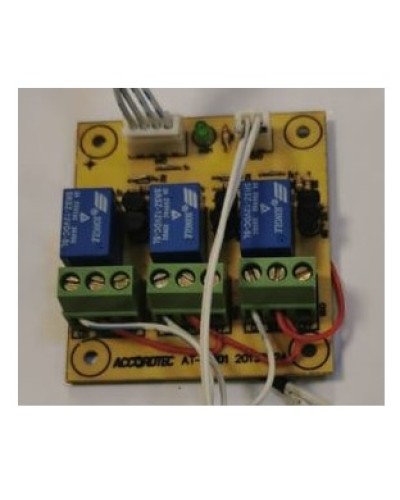 Универсальная релейная плата на 3 выхода AccordTec AT-RM01 в Симферополе Дополнительное оборудование для СКУД Pintop.ru