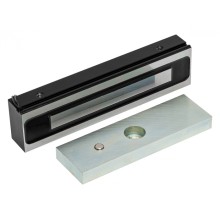 Электромагнитный замок AccordTec ML-200K-3 Premium Black с уголком