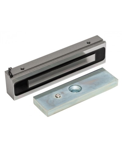 Электромагнитный замок AccordTec ML-200K-3 Premium Grey с уголком в Симферополе Электромагнитные замки Pintop.ru