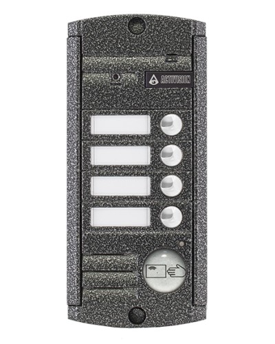 Видеопанель вызывная накладная цветная на 4 абонента с Proxy-считывателем Activision AVP-454 Proxy (PAL, антик) в Симферополе Вызывные видеопанели малоабонентные Pintop.ru