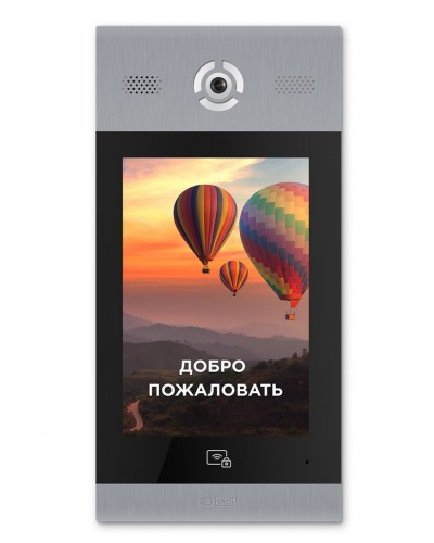 Видеопанель вызывная BAS-IP AA-14FB SILVER в Симферополе Вызывные видеопанели малоабонентные Pintop.ru