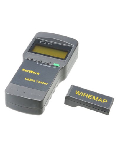 Тестер для витой пары Cabeus CT-LCD-RJ45 в Симферополе Дополнительное оборудование для ОПС Pintop.ru