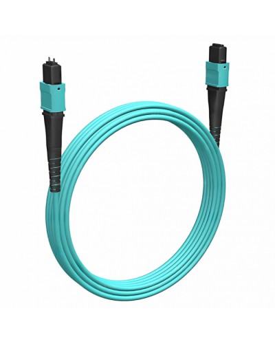 Кабельная сборка MPO(F) -MPO(M)-8 волокон 50/125 OM3, 10 m Cabeus (FOP-50-OM3-8-MPO(F)-8-MPO(M)-B-10m) в Симферополе Кабельные сборки (оптические) Pintop.ru