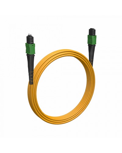 Кабельная сборка MPO(F) -MPO(M)-8 волокон 9/125 OS2, 2 m, полярность В Cabeus (FOP-9-8-MPO(F)-8-MPO(M)-B-2m) в Симферополе Кабельные сборки (оптические) Pintop.ru