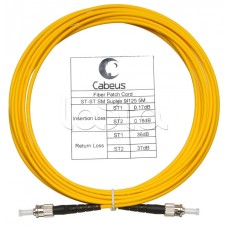 Шнур оптический simplex ST-ST 9/125 sm 5м LSZH Cabeus FOP(s)-9-ST-ST-5m