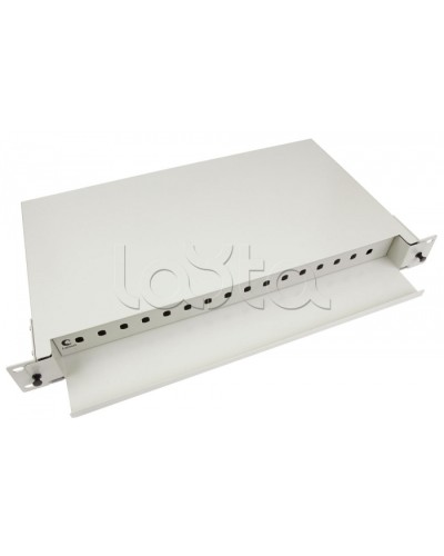 Бокс оптический 19, 1U на 16 ST/FC портов Cabeus ODF-19-16-ST в Симферополе Кросс оптический Pintop.ru