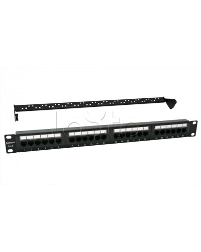 Патч-панель 19, 1U, 24xRJ45 Cabeus PL-24-Cat.6-Dual IDC в Симферополе Патч панель Pintop.ru