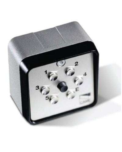 Клавиатура кодонаборная 7-кнопочная, накладная, радиоканальная Came 001S9000 в Симферополе Запчасти для шлагбаумов и автоматики Pintop.ru