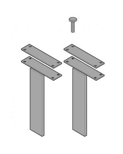 Набор креплений для цепи C004 Came 119RICX015 в Симферополе Запчасти для шлагбаумов и автоматики Pintop.ru