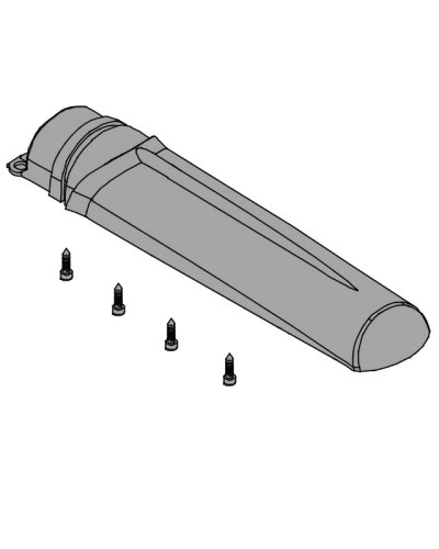Крышка кожуха винта АХ5024, АХ71230 Came 119RID310 в Симферополе Запчасти для шлагбаумов и автоматики Pintop.ru