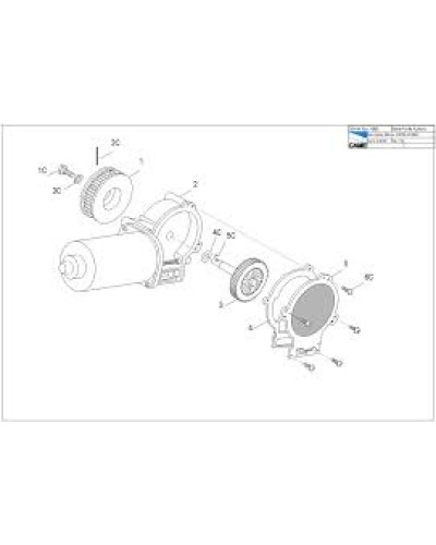 Моторедуктор RODEO Came 119RIP119 в Симферополе Запчасти для шлагбаумов и автоматики Pintop.ru