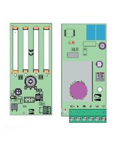 Плата RX DIW01 DBC01 Came 119RIR252 в Симферополе Запчасти для шлагбаумов и автоматики Pintop.ru