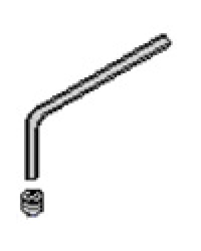 Шпилька разблокировки с ключем UNIPARK Came 119RIU011 в Симферополе Запчасти для шлагбаумов и автоматики Pintop.ru