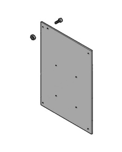 Пластина крепления блока управления BY-3500T Came 119RIY064 в Симферополе Запчасти для шлагбаумов и автоматики Pintop.ru