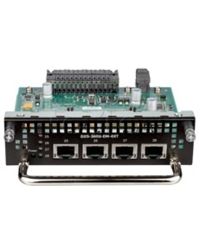 Модуль расширения с 4 портами D-Link DXS-3600-EM-4XT/A1A в Симферополе Дополнительное оборудование для сетей Pintop.ru