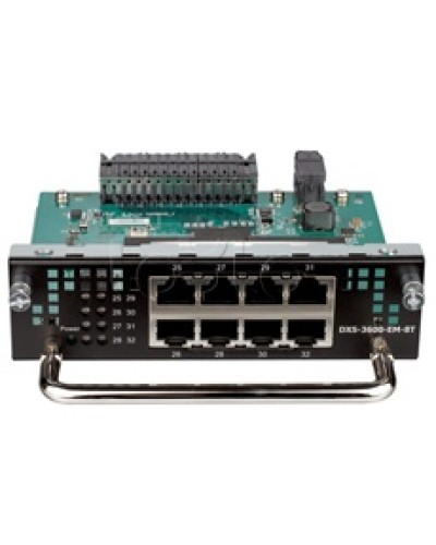 Модуль расширения с 8 портами D-Link DXS-3600-EM-8T/A1A в Симферополе Дополнительное оборудование для сетей Pintop.ru