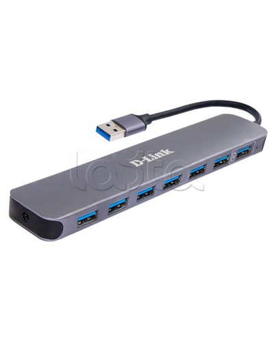 Концентратор с 7 портами USB 3.0 D-Link DUB-1370/B2A в Симферополе Дополнительное оборудование для сетей Pintop.ru
