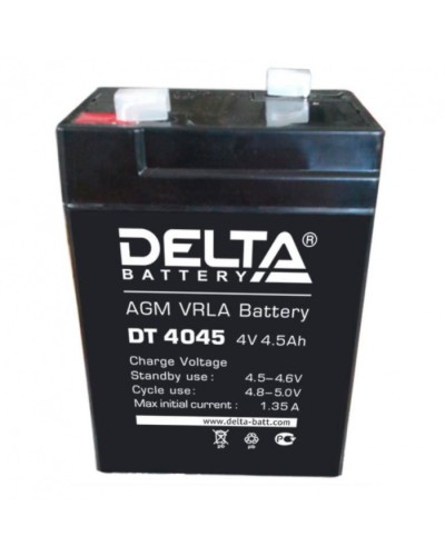Аккумулятор свинцово-кислотный Delta DT 4045 в Симферополе Электротехническое оборудование Pintop.ru