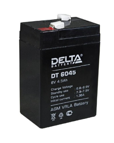 Аккумулятор свинцово-кислотный Delta DT 6045 в Симферополе Электротехническое оборудование Pintop.ru