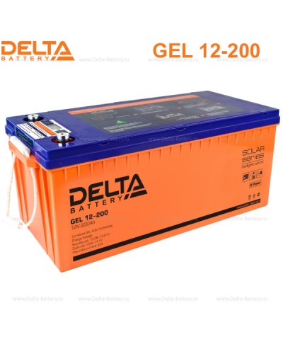 Аккумулятор свинцово-кислотный Delta GEL 12-200 в Симферополе Электротехническое оборудование Pintop.ru