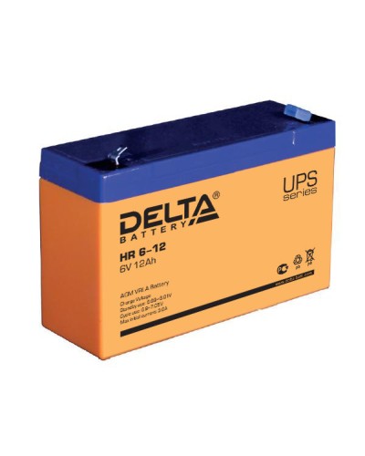 Аккумулятор свинцово-кислотный Delta HR 6-12 в Симферополе Электротехническое оборудование Pintop.ru