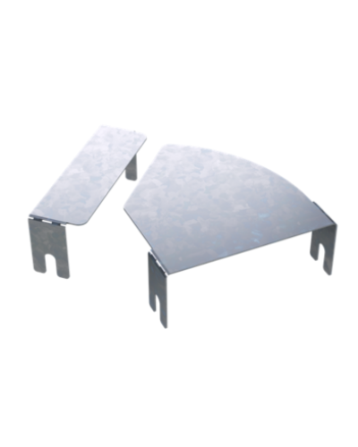 Крышка д/угла гор.изм.CPO 0-44 осн.150 DKC (38011HDZL) в Симферополе Аксессуары для лотков Pintop.ru