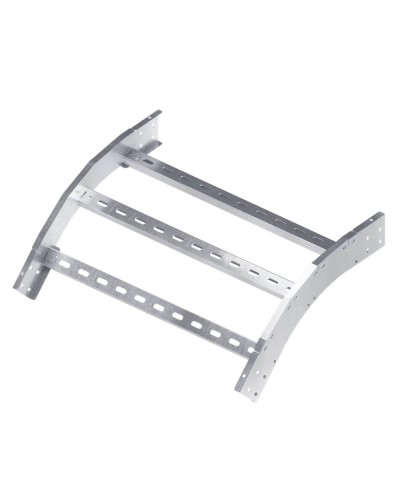 Угол лестничный вертикальный внешний 45 градусов 100х900, R600 DKC (ULOC619) в Симферополе Аксессуары для лотков Pintop.ru