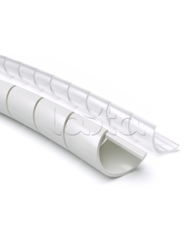 Жгут для кабеля SPIRALITE PA4 бел. (уп.20м) ДКС (00984RL) в Симферополе Аксессуары для кабель-канала Pintop.ru