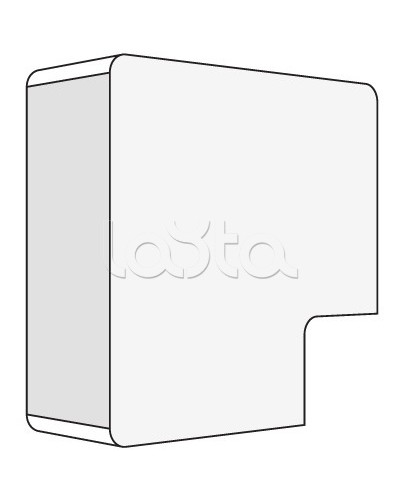 Угол плоский для миниканалов TMC AMP 15x17 DKC 00414 в Симферополе Аксессуары для кабель-канала Pintop.ru