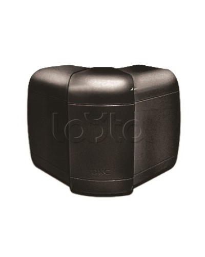 Угол внешний 110х50 мм, измен. черный DKC 01052A в Симферополе Аксессуары для лотков Pintop.ru