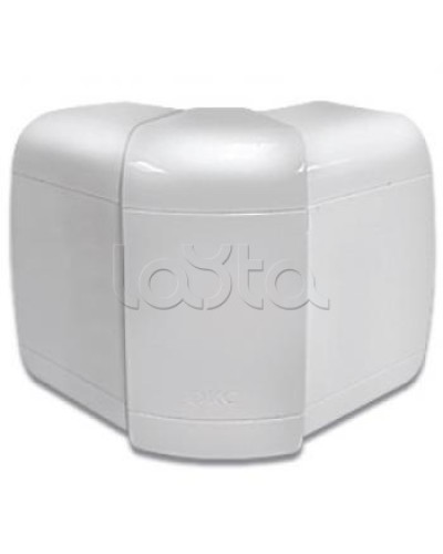 Угол внешний 140х50 мм, изменяемый 80-120°, цвет серый металлик DKC 01452G в Симферополе Аксессуары для кабель-канала Pintop.ru