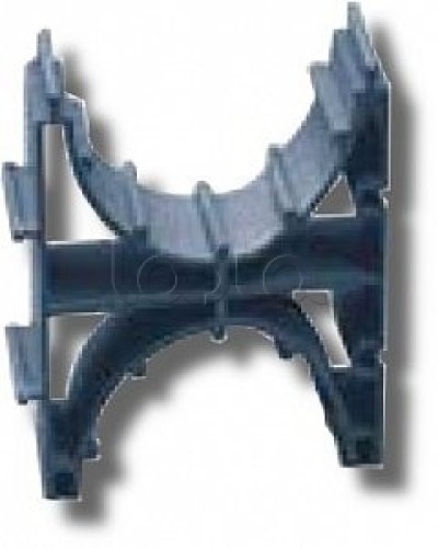 Держатель расстояния (кластер) для двустенных труб, д.110, одинарный DKC (025111) в Симферополе Держатели, клипсы, скобы Pintop.ru