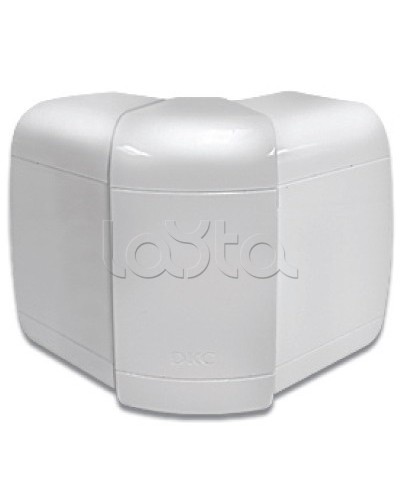 Угол внешний 90х50 мм, изменяемый 80-120°, цвет серый металлик DKC 09552G в Симферополе Аксессуары для лотков Pintop.ru