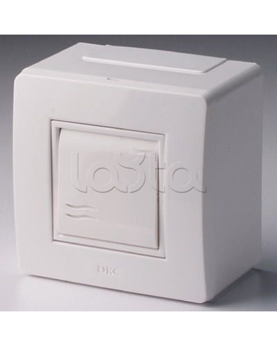 Коробка в сборе с выключателем, коричневая розница DKC 10002B в Симферополе Аксессуары для стоек и шкафов Pintop.ru