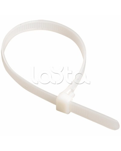 Хомут-стяжка нейлоновый, стандартный P6.6 9x780 белый DKC (25234) (100 шт/уп) в Симферополе Стяжки-хомуты Pintop.ru