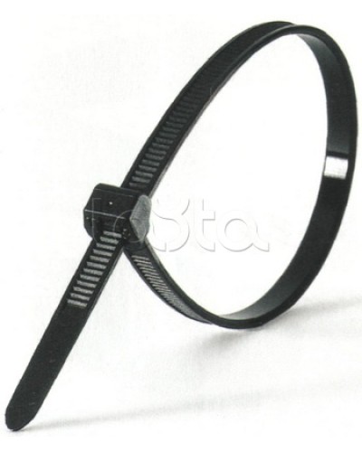 Хомут-стяжка нейлоновый, стандартный P6.6 7.8x365 чёрный DKC 25327 (100 шт/уп) в Симферополе Стяжки-хомуты Pintop.ru