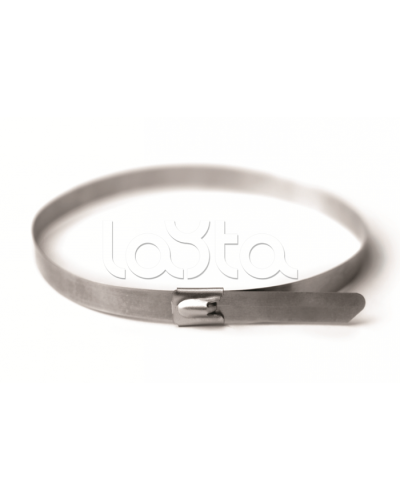 Хомут из нержавеющей стали AISI 304 13х400 DKC 27421 в Симферополе Стяжки-хомуты Pintop.ru