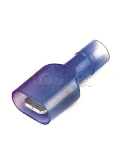 Наконечник плоский полностью изолир. (вилка) 1,5-2,5 кв.мм 6,3х0,8 мм (РППИ-П) DKC 2B22TP в Симферополе Крепежные изделия Pintop.ru