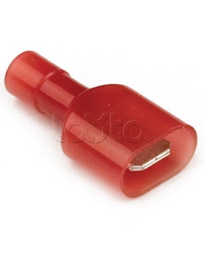 Наконечник плоский полностью изолир. (вилка) 2,5-6 кв.мм 6,3х0,8 мм (РППИ-П) DKC 2C22TP в Симферополе Крепеж Pintop.ru