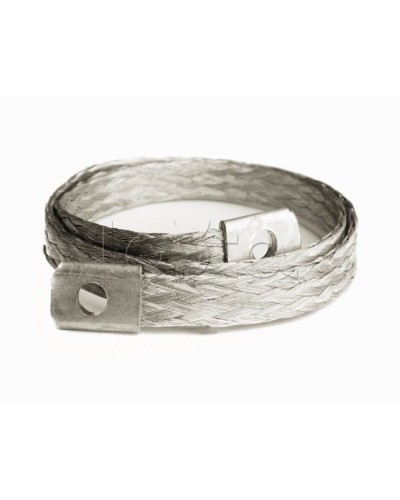 Шлейф заземления винт М8 10 кв.мм 250 мм DKC 2T3 в Симферополе Аксессуары для лотков Pintop.ru