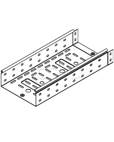Лоток перфорированный 100х50 мм L 3000 DKC 3526210 в Симферополе Кабельные лотки Pintop.ru