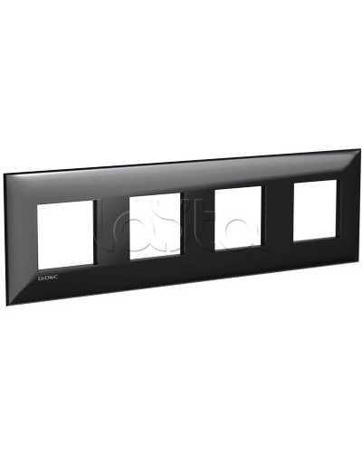 Рамка ARTLEBEDEV Черный квадрат Avanti, 8 мод. DKC 4402908 в Симферополе Аксессуары для лотков Pintop.ru