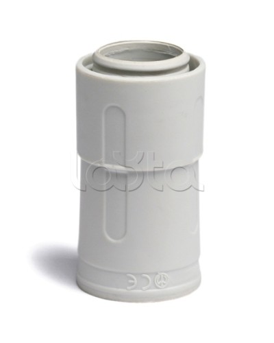 Переходник армированная труба - жесткая труба DKC 20 мм 55220 в Симферополе Повороты, муфты, тройники Pintop.ru