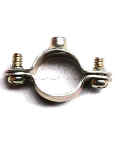 Хомут стальной с внутренней резьбой М6, д.12мм DKC 58012 в Симферополе Стяжки-хомуты Pintop.ru