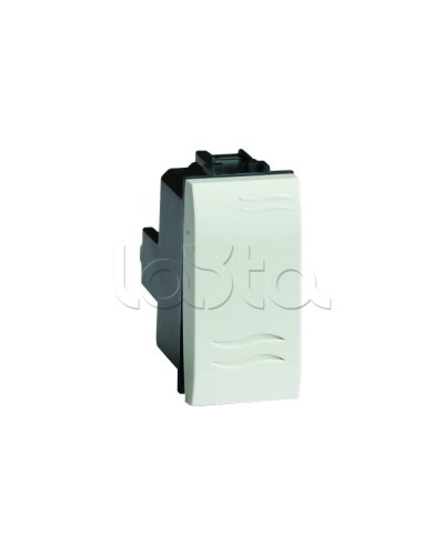 Выключатель, белый, 1мод. DKC (76001B) в Симферополе Аксессуары для кабель-канала Pintop.ru