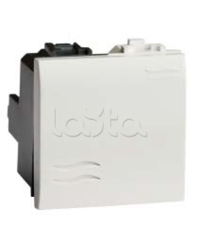 Выключатель типа кнопка, белый, 2мод. DKC 76022B в Симферополе Аксессуары для стоек и шкафов Pintop.ru