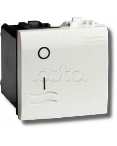 Выключатель двухполюсный белый 2 мод в Симферополе Аксессуары для стоек и шкафов Pintop.ru