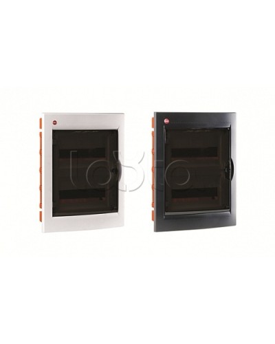 Щиток встраив.с двер.24мод.,IP41,бел., с клем.блок.2х87508 и замком DKC 81924 в Симферополе Аксессуары для стоек и шкафов Pintop.ru