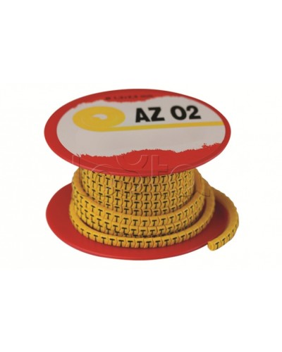 Колечко маркировочное -, 1,3-2,5мм. черное на желтом DKC AZO211BY в Симферополе Крепежные изделия Pintop.ru