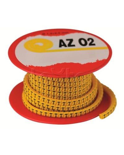 Колечко маркировочное B, 4-8мм. черное на желтом DKC AZS4BBBY в Симферополе Крепежные изделия Pintop.ru